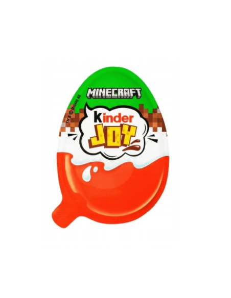 KINDER JOY MINECRAFT Jajko z Zabawką