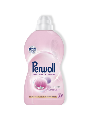 PERWOLL Renew Delicates Płyn do Prania Wełny i Delikatnych 2L 40 Prań