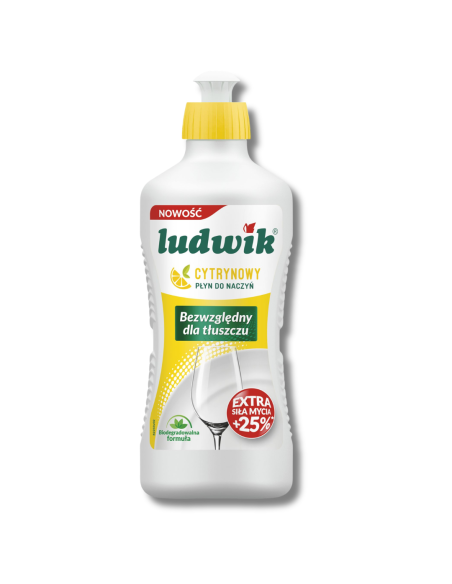 LUDWIK Płyn do Naczyń Cytryna 900g