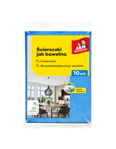 JAN NIEZBĘDNY Ściereczki jak Bawełna 10 sztuk