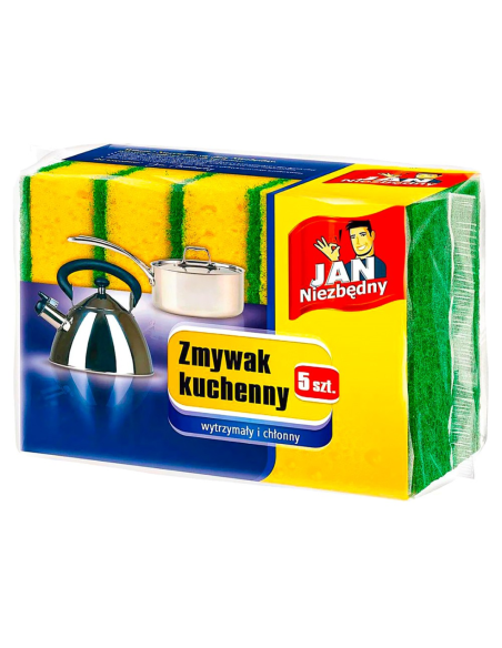 JAN NIEZBĘDNY Zmywak Kuchenny 5 sztuk