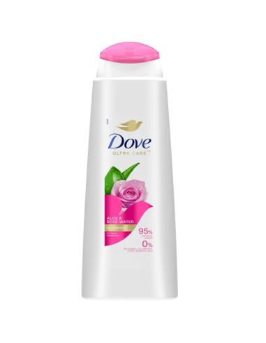 DOVE Szampon do Włosów Aloe & Rose Water 400ml