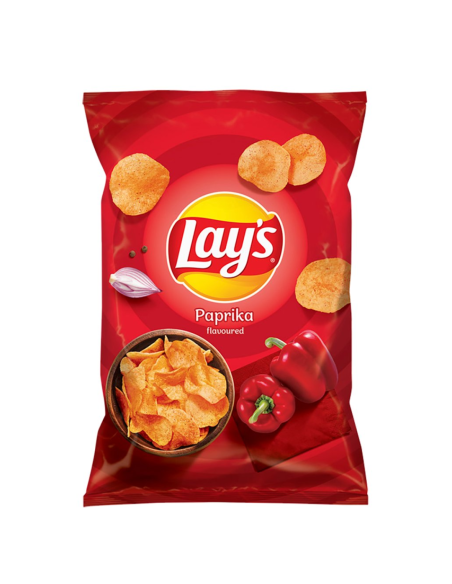 LAY'S Papryka Chipsy Ziemniaczane 130g