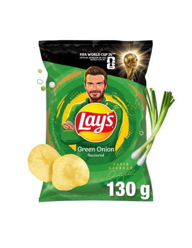 LAY'S Zielona Cebulka Chipsy Ziemniaczane 130g