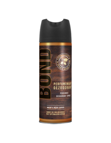 BOND Whisky Perfumowany Dezodorant Spray Męski 150 ml
