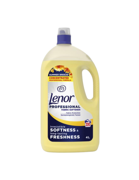 LENOR PROFESSIONAL Summer Breeze Koncentrat do Płukania Tkanin 4 L