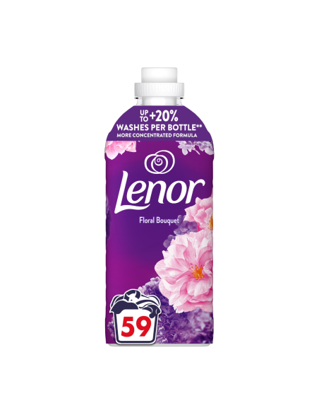 LENOR Płyn Do Płukania Tkanin Floral Bouquet 59 Prań 1,239l