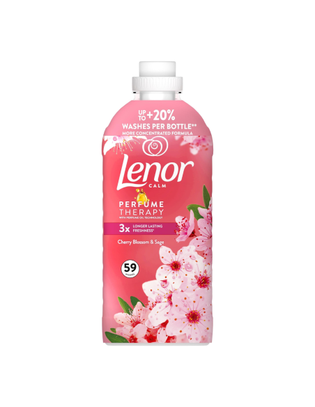 LENOR Płyn do Płukania Tkanin Cherry Blossom & Sage 59 Prań 1,239l