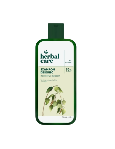 HERBAL CARE Szampon do Włosów z Łupieżem Dziegieć 330ml