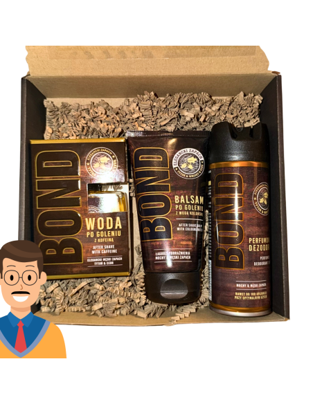 BOND Whisky Zestaw Prezentowy dla Taty