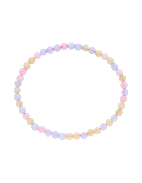 BRANSOLETKA JADEIT MORGANITOWY KULE 4,5 mm