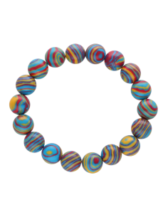 Bransoletka Malachit 10 mm Ochrona, Energia i Transformacja