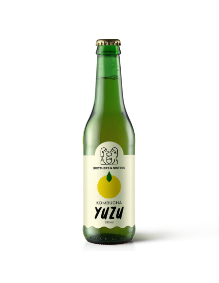 BROTHERS & SISTERS Kombucha Yuzu 330ml