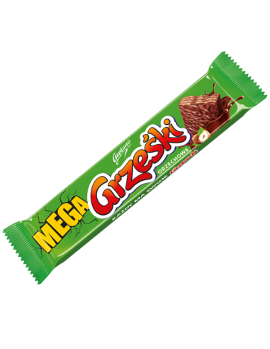Grześki Mega Wafelek Orzechowy 48g