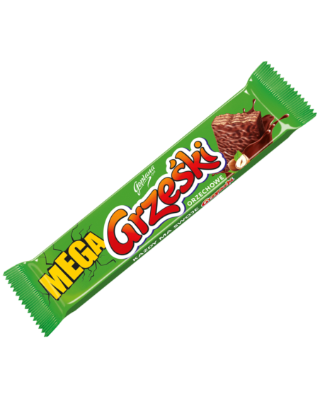 Grześki Mega Wafelek Orzechowy 48g