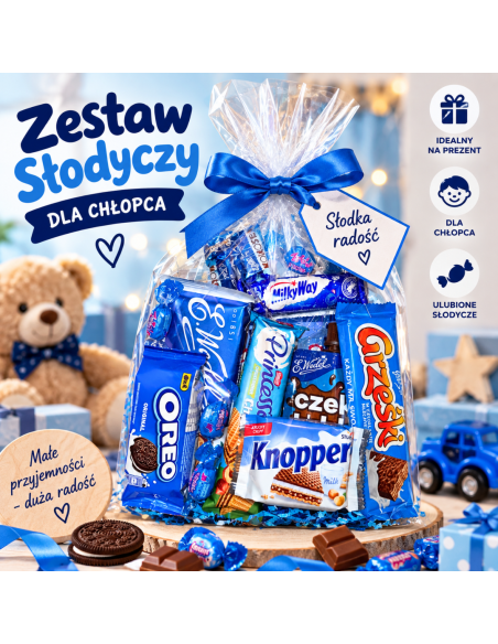 Zestaw Niebieski Dzień Chłopaka