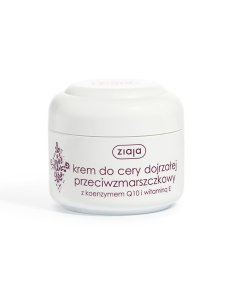 ZIAJA Krem do Cery Dojrzałej Przeciwzmarszczkowy Q10 Witamina E 50ml