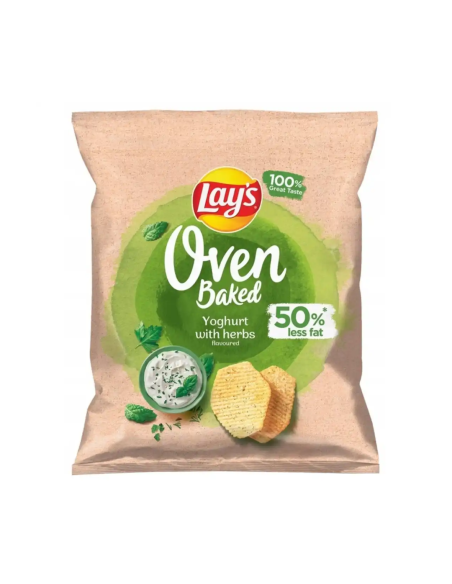 Lay's Oven Baked Jogurt z Ziołami 40g